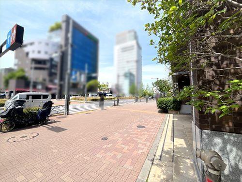 現地含む前面道路