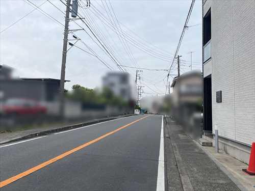 前面道路(2026.4月撮影)