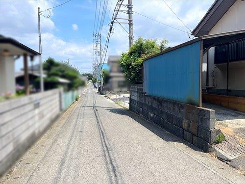 現地含む前面道路