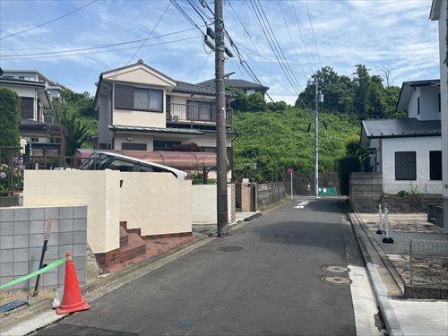 現地写真（前面道路）