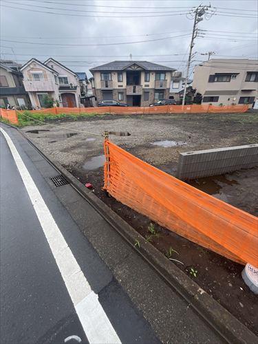 現地（手前1号地、2026.6撮影）