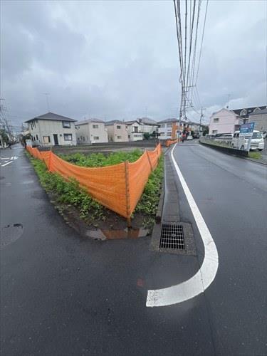 現地（手前2号地、2026年6月撮影）