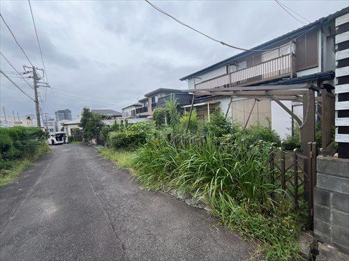 前面道路を含む現地写真 前面道路を含む現地写真