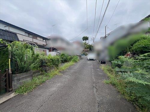 前面道路を含む現地写真 前面道路を含む現地写真