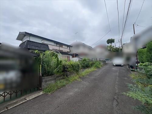 前面道路を含む現地写真 前面道路を含む現地写真