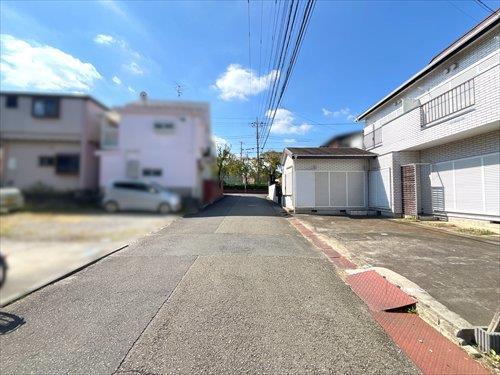 現地含む前面道路 現地含む前面道路