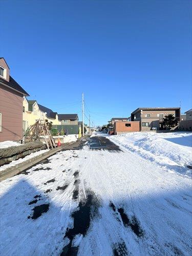 北西側道路　別角度