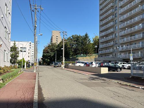前面道路