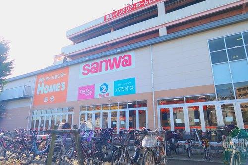 sanwa町田三輪店まで660ｍ