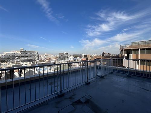 北側ルーフバルコニーからの眺望