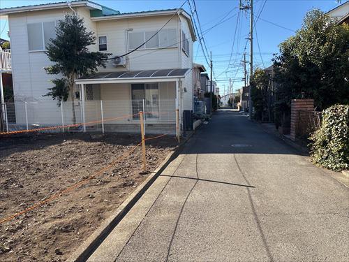 前面道路【2026年1月撮影】