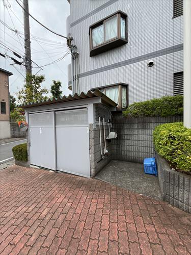 ゴミ置き場(2026年4月撮影)