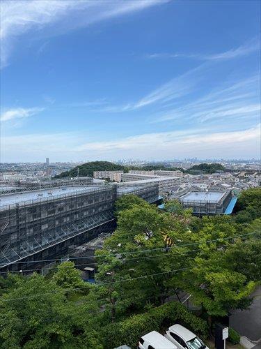北側バルコニーからの眺望