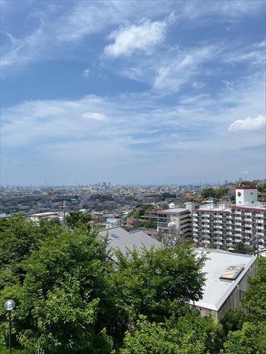 南西側バルコニーからの眺望