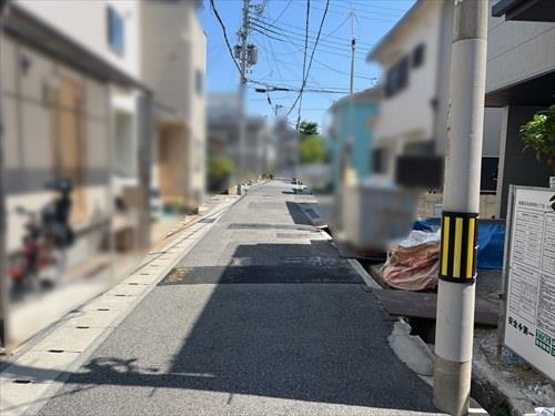 前面道路（2025年10月現在）