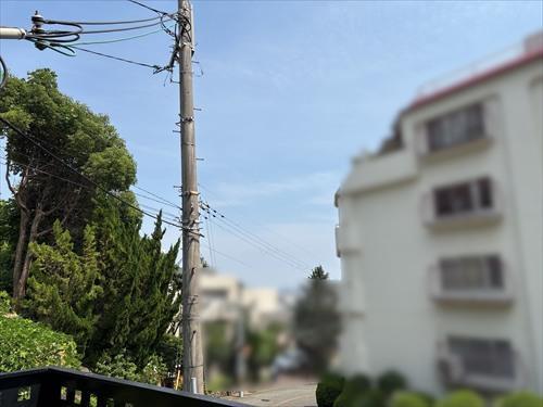 南側バルコニーからの眺望