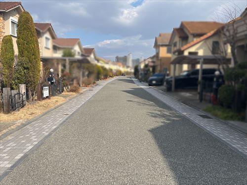 前面道路