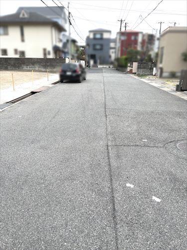 西側道路　2026年3月29日撮影　
