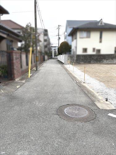 東側道路　2026年3月29日撮影