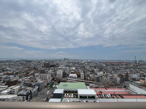 眺望　バルコニーから南方向
