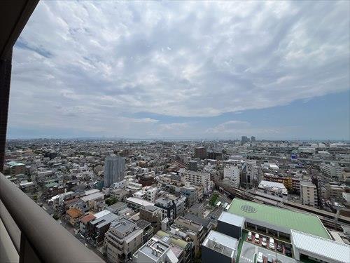 眺望　バルコニーから南東方向