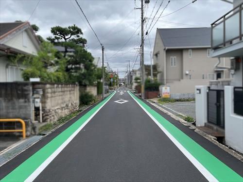 前面道路