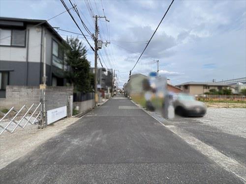 前面道路（2026年9月撮影）
