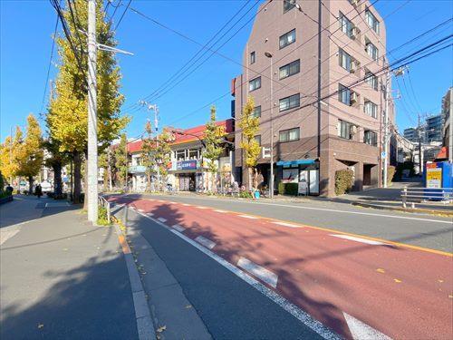 現地含む前面道路(2024年12月撮影)