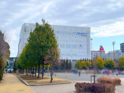 ひがしんアリーナまで640m