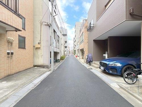 現地含む前面道路(2026年2月撮影)