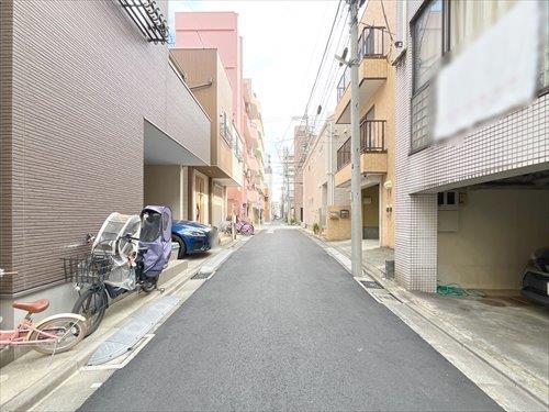 現地含む前面道路(2026年2月撮影)