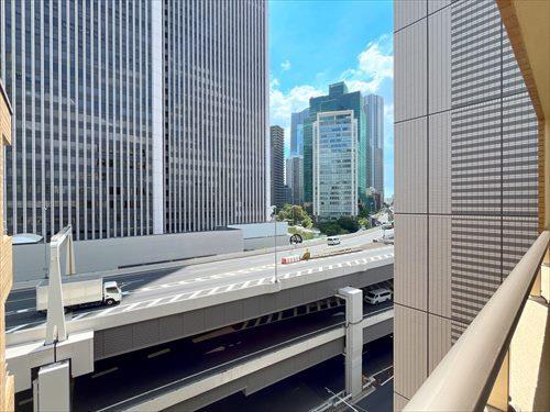 10階共用廊下からの眺望