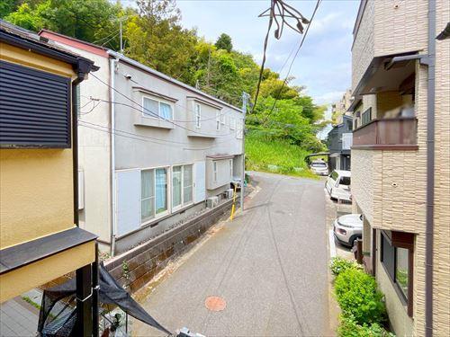 2階共用廊下からの眺望