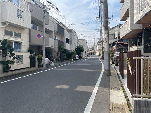 2026年2月撮影.前面道路写真2