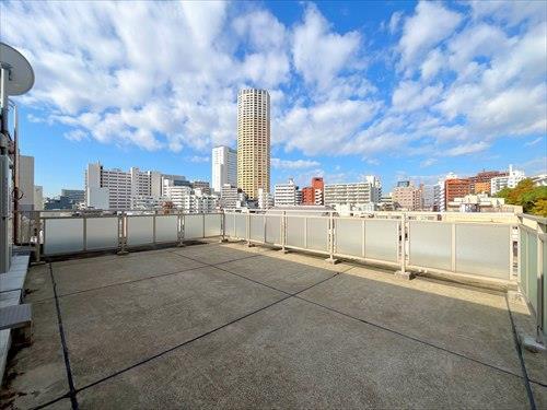 北西側ルーフバルコニー