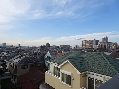 ルーフバルコニ―からの眺望