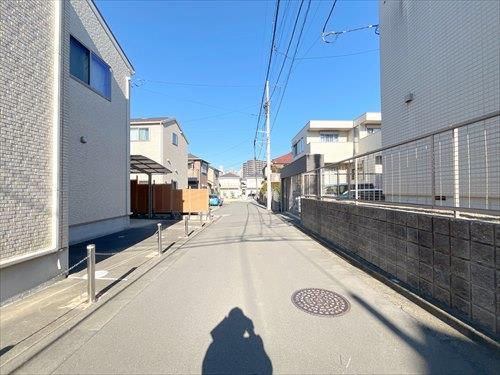 前面道路(2026年1月撮影)