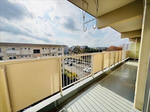 南側バルコニー