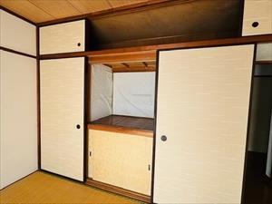 押入（南西側和室）