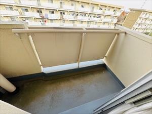 北側バルコニー