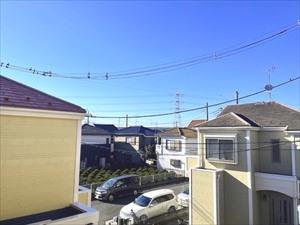 2階・6.3帖洋室からの眺望