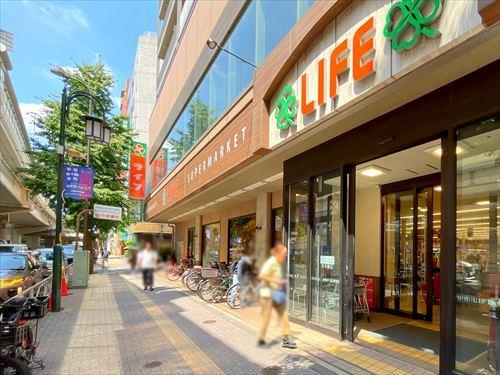 ライフ幡ヶ谷店まで610m