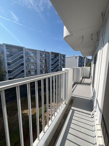 南東側バルコニー