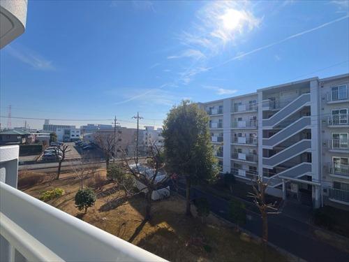 南東側バルコニーからの眺望