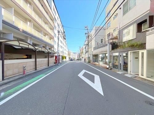 前面道路(2026年3月撮影) 前面道路(2026年3月撮影)