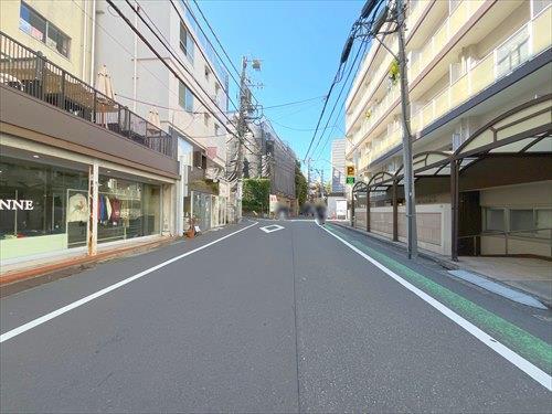 前面道路(2026年3月撮影) 前面道路(2026年3月撮影)