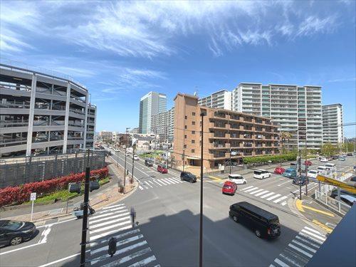 北西側バルコニーからの眺望