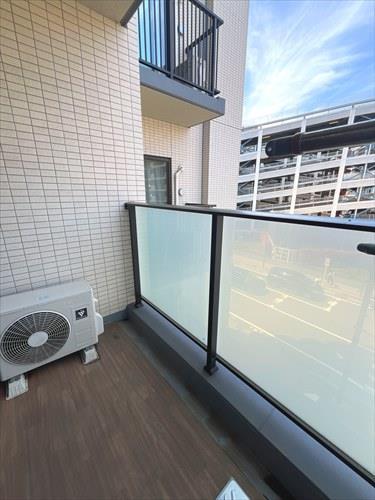 北西側バルコニー