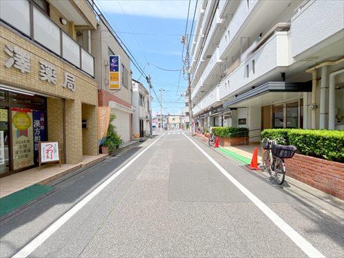 前面道路(2026年5月撮影)