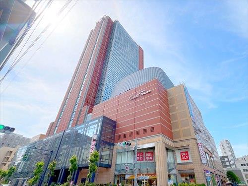 キャロットタワーまで590m
